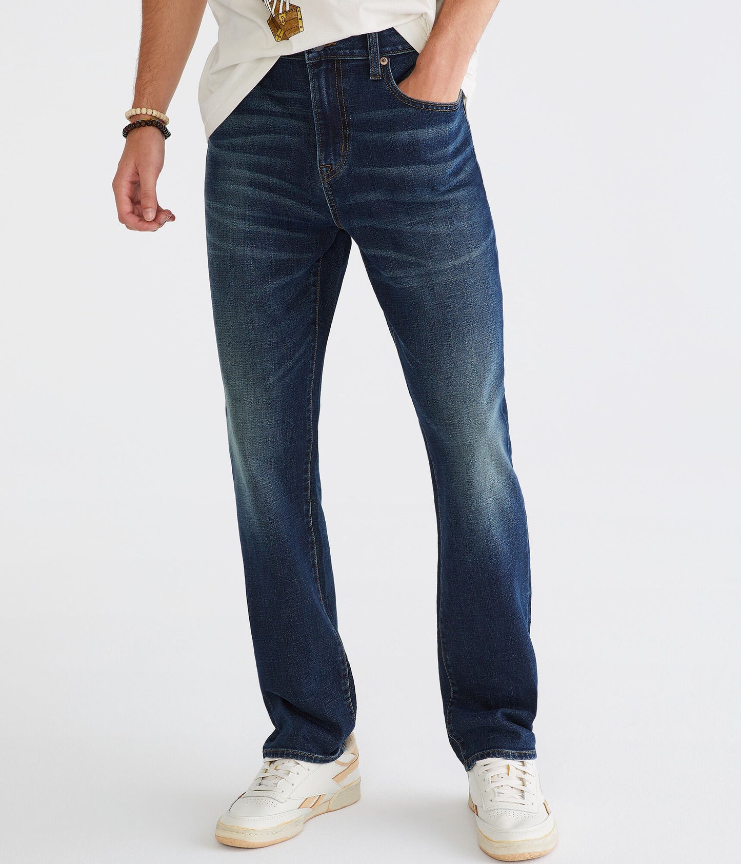 Athletic Straight Premium Air Jeans with Unique Everyday 005