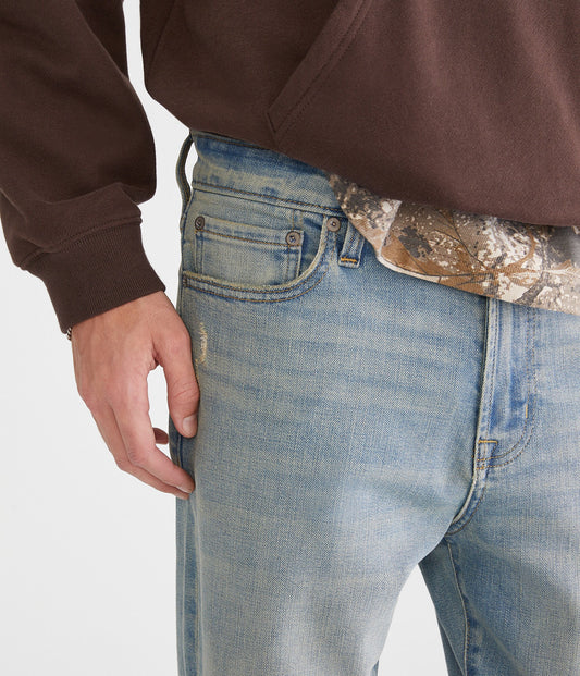 Athletic Straight Premium Air Jeans with Unique Everyday 006