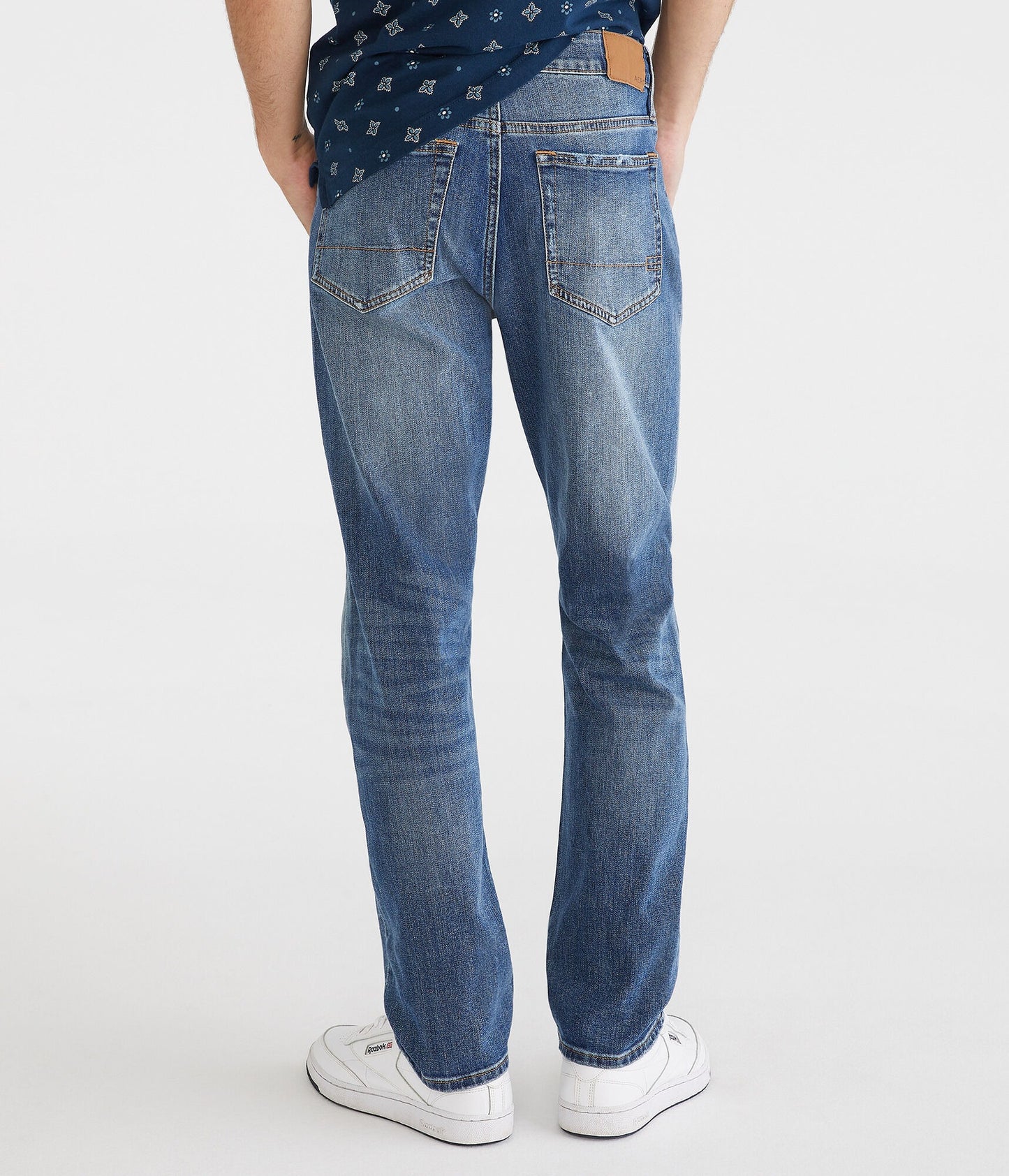 Athletic Straight Premium Jean with Unique Everyday 001