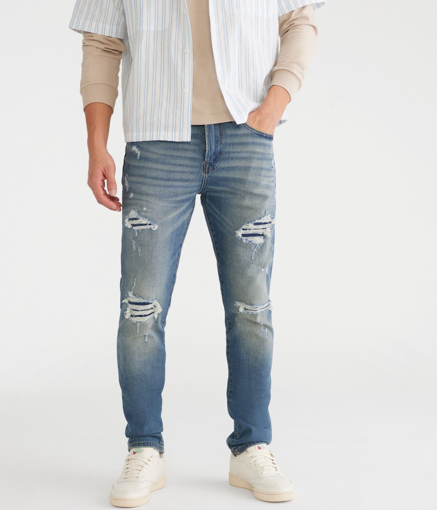 Skinny Premium Air Jeans with Unique Everyday 007