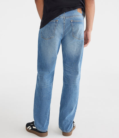 Loose Straight Jeans with Unique Everyday 003