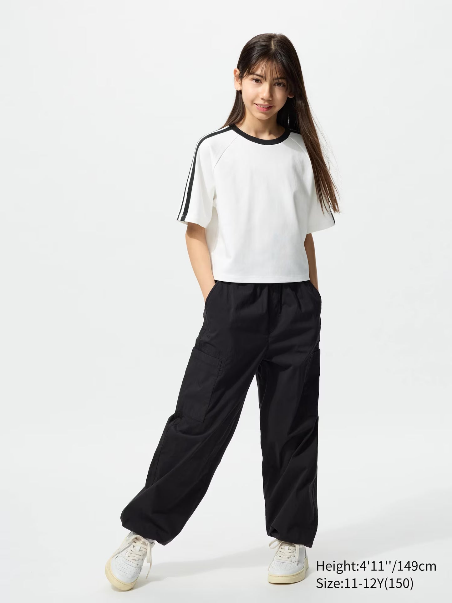 Cotton Cropped Girls T-Shirt