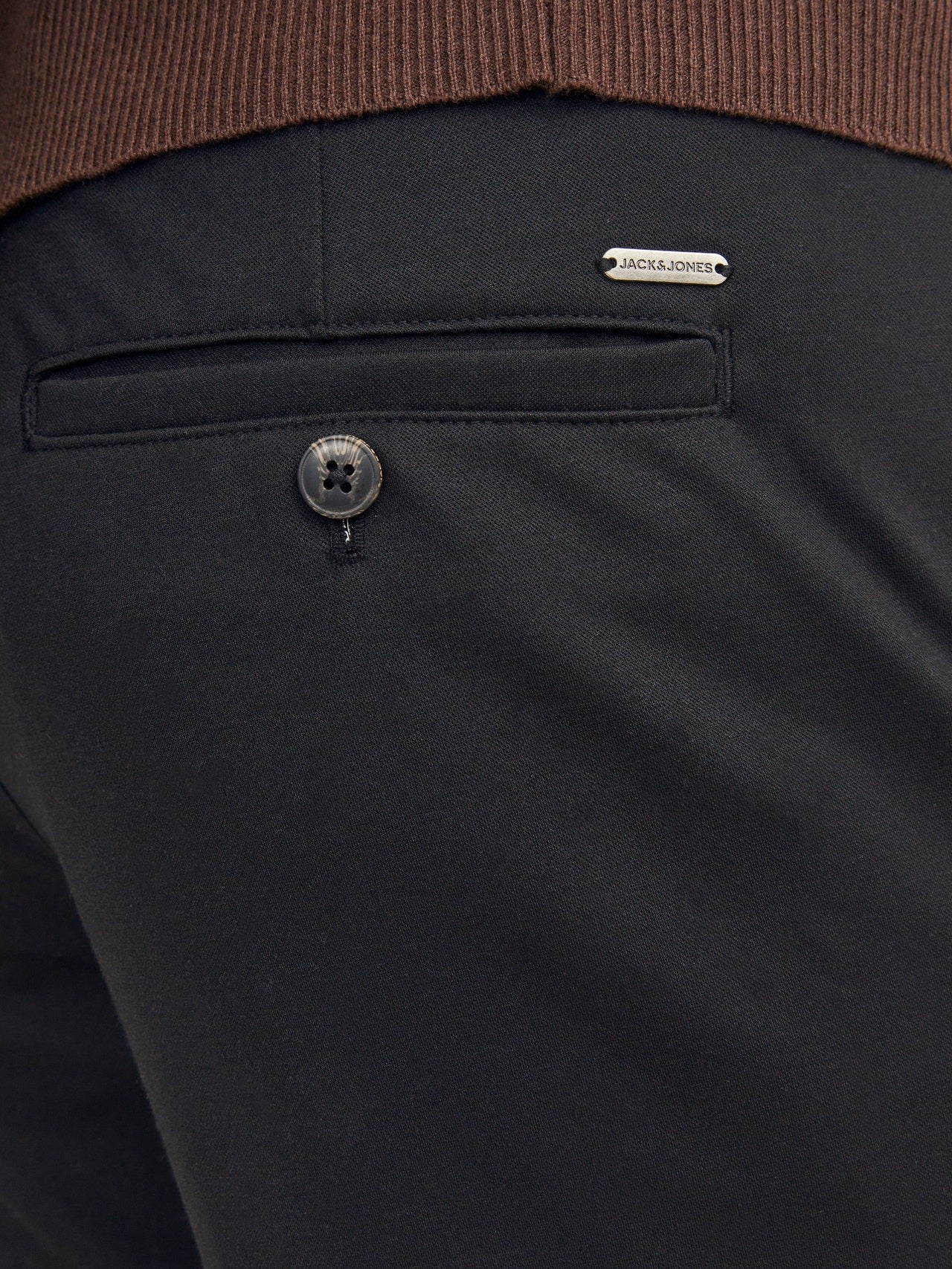 Slim Fit Chino trousers Pant Black